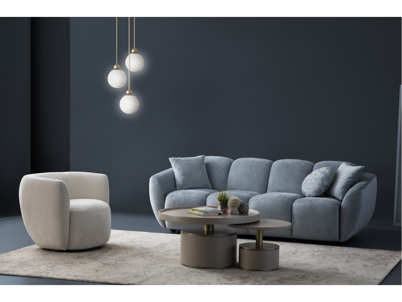 BONBON SECTIONAL SOFA SET