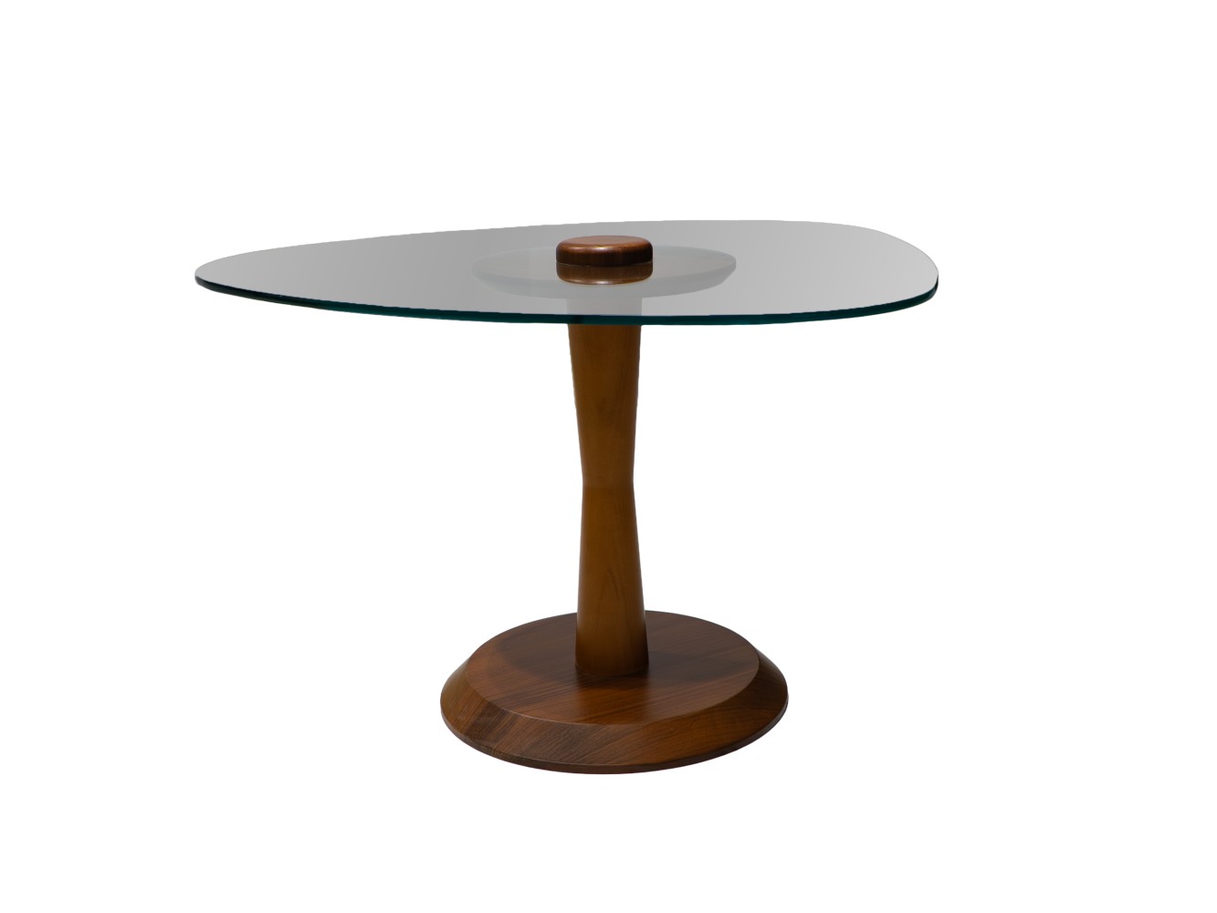 687 Walnut  Set Of 3