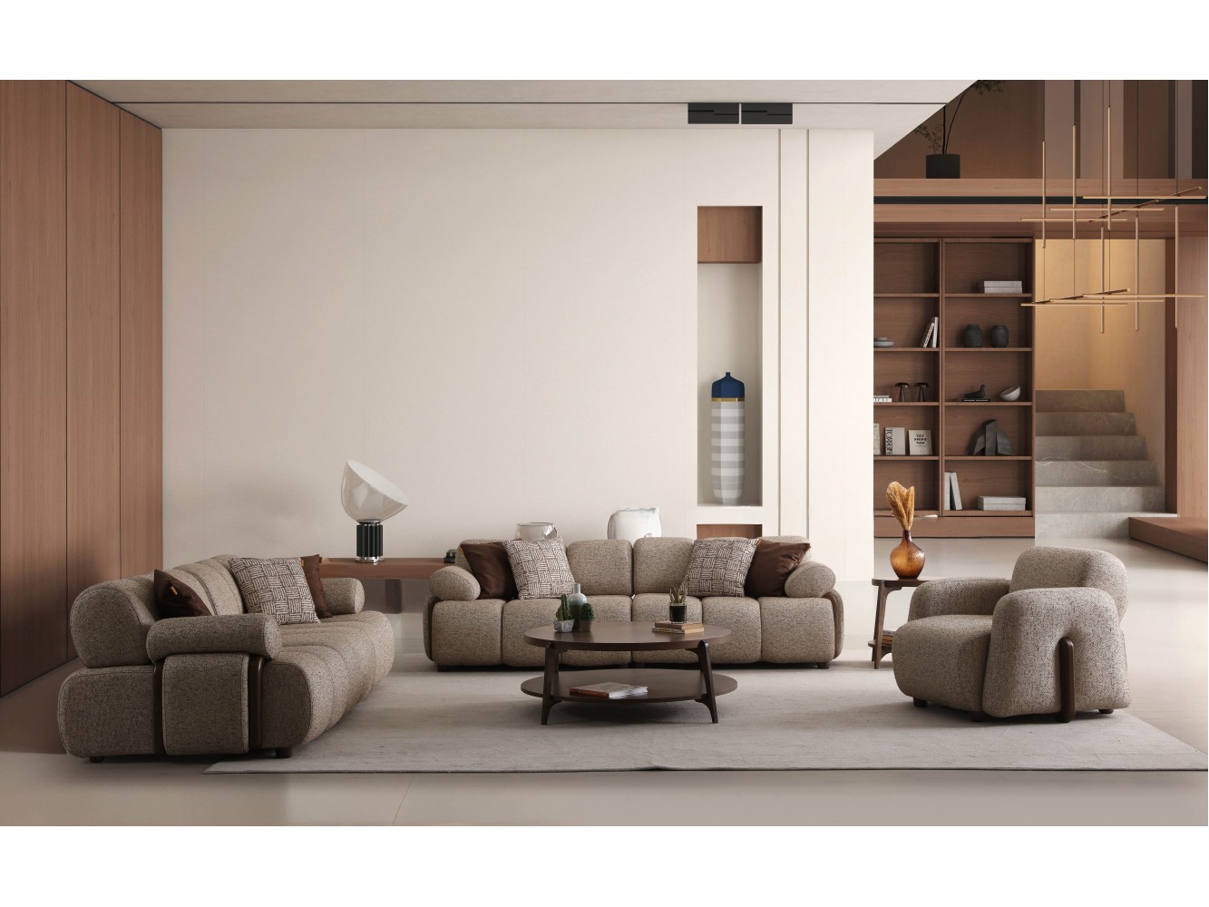 Marsilya Sofa Set-3-3-1
