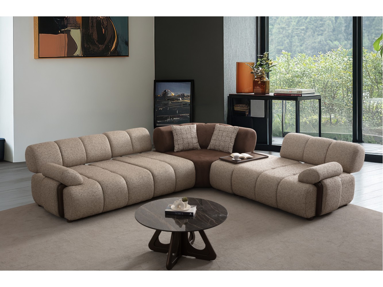 Marsilya Corner Sofa Set
