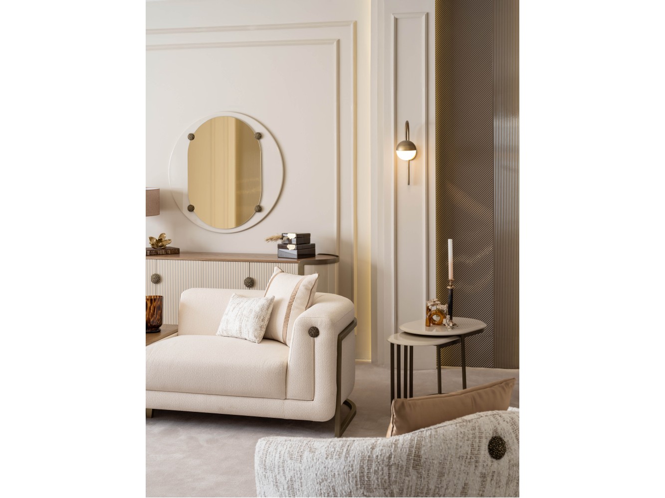 Mocha Living Room Set