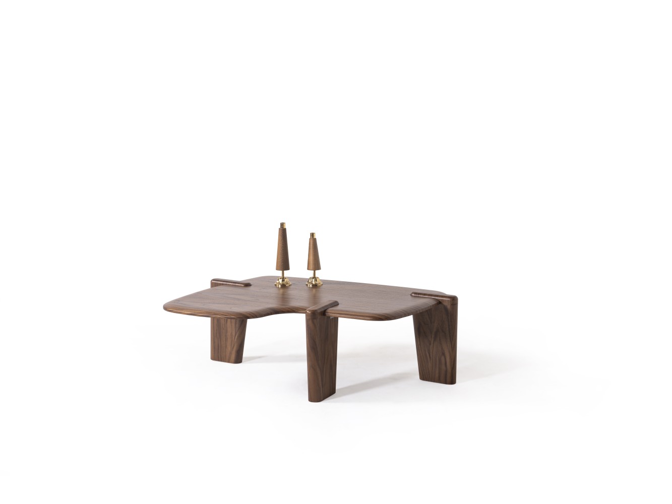 960 - 961 Walnut Set Of 2