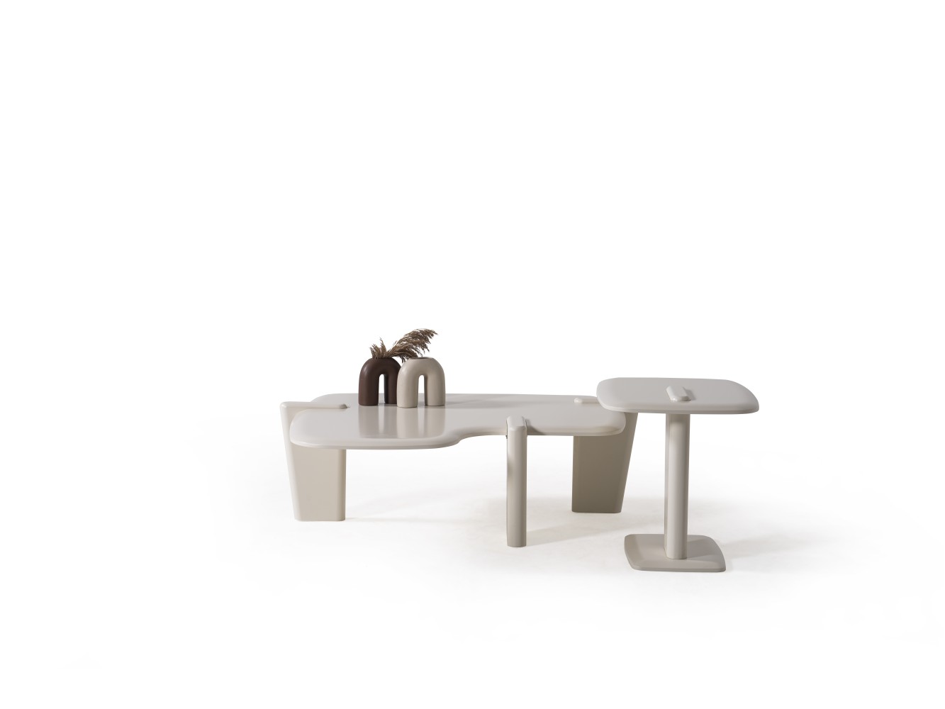 960 - 961 Cream Set Of 2