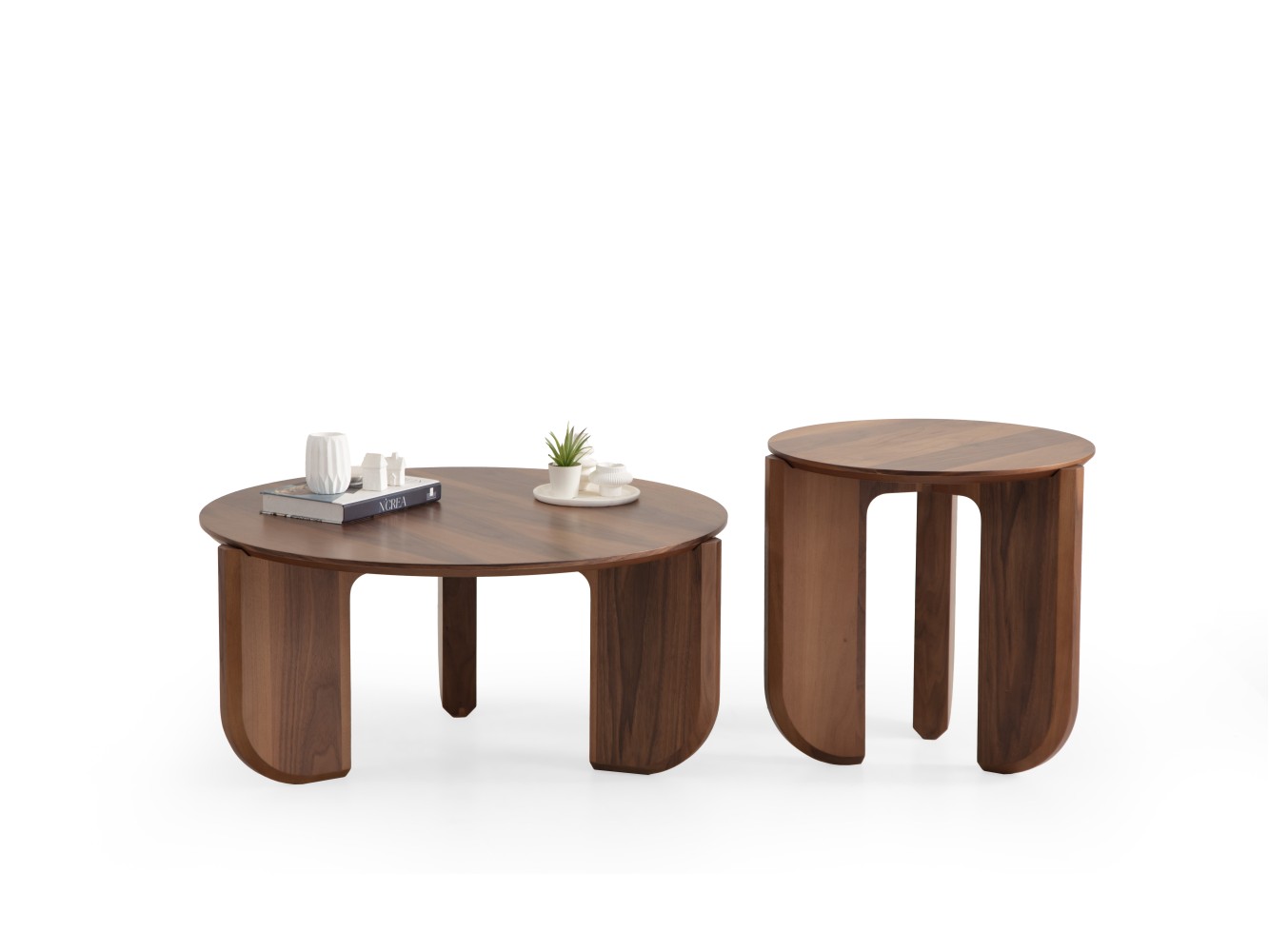 720 Walnut Set Of 3