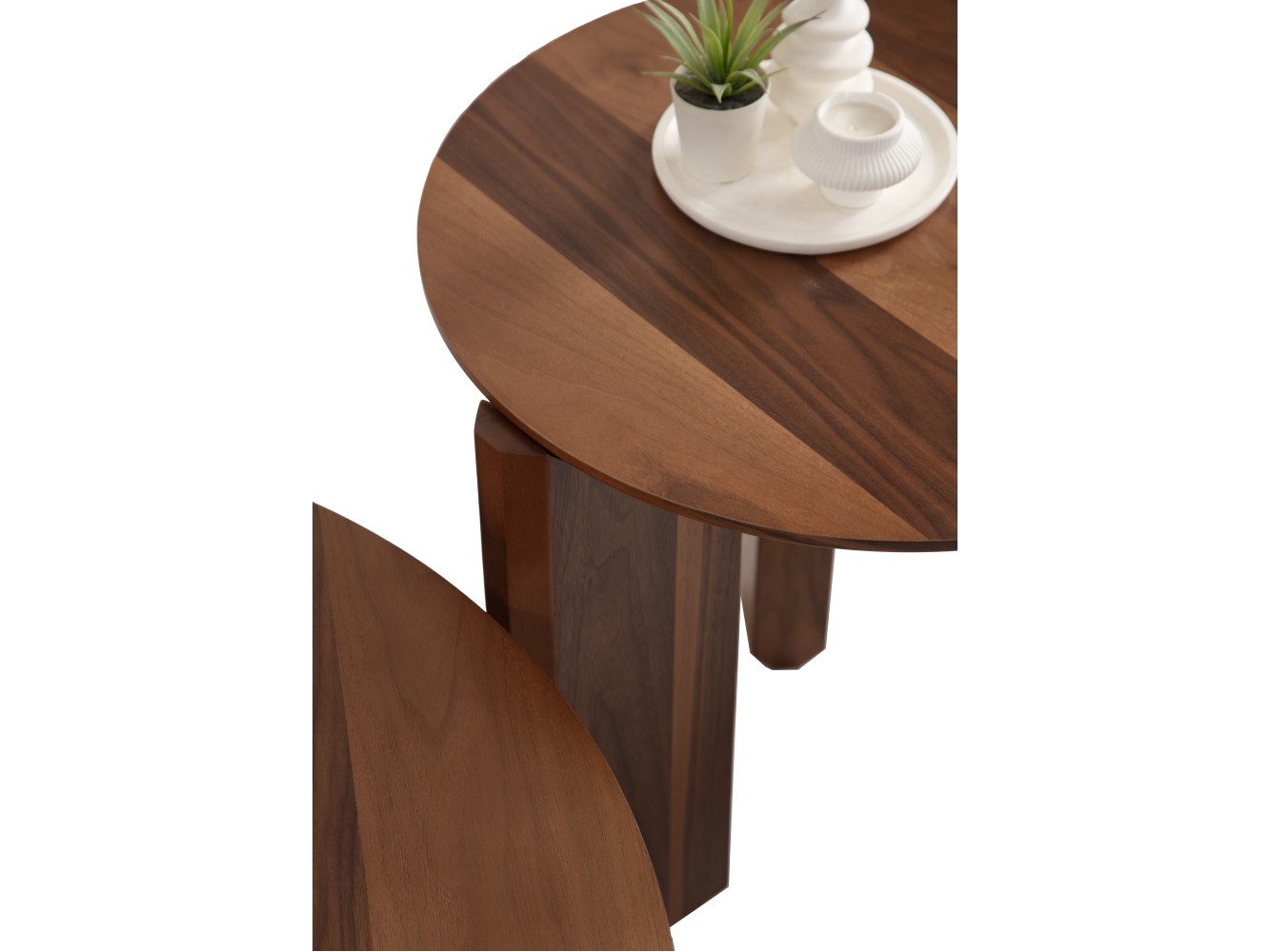 720 Walnut Set Of 3