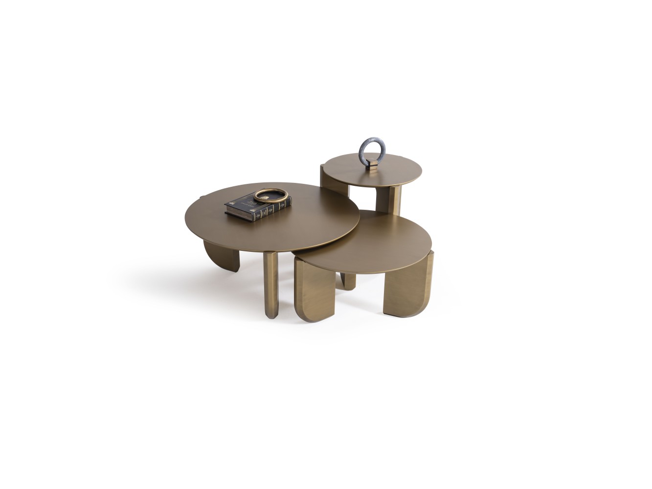 720 Patina Gold Set Of 3