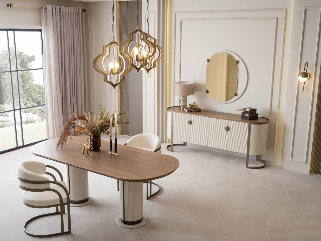 Mocha Dining Room Set