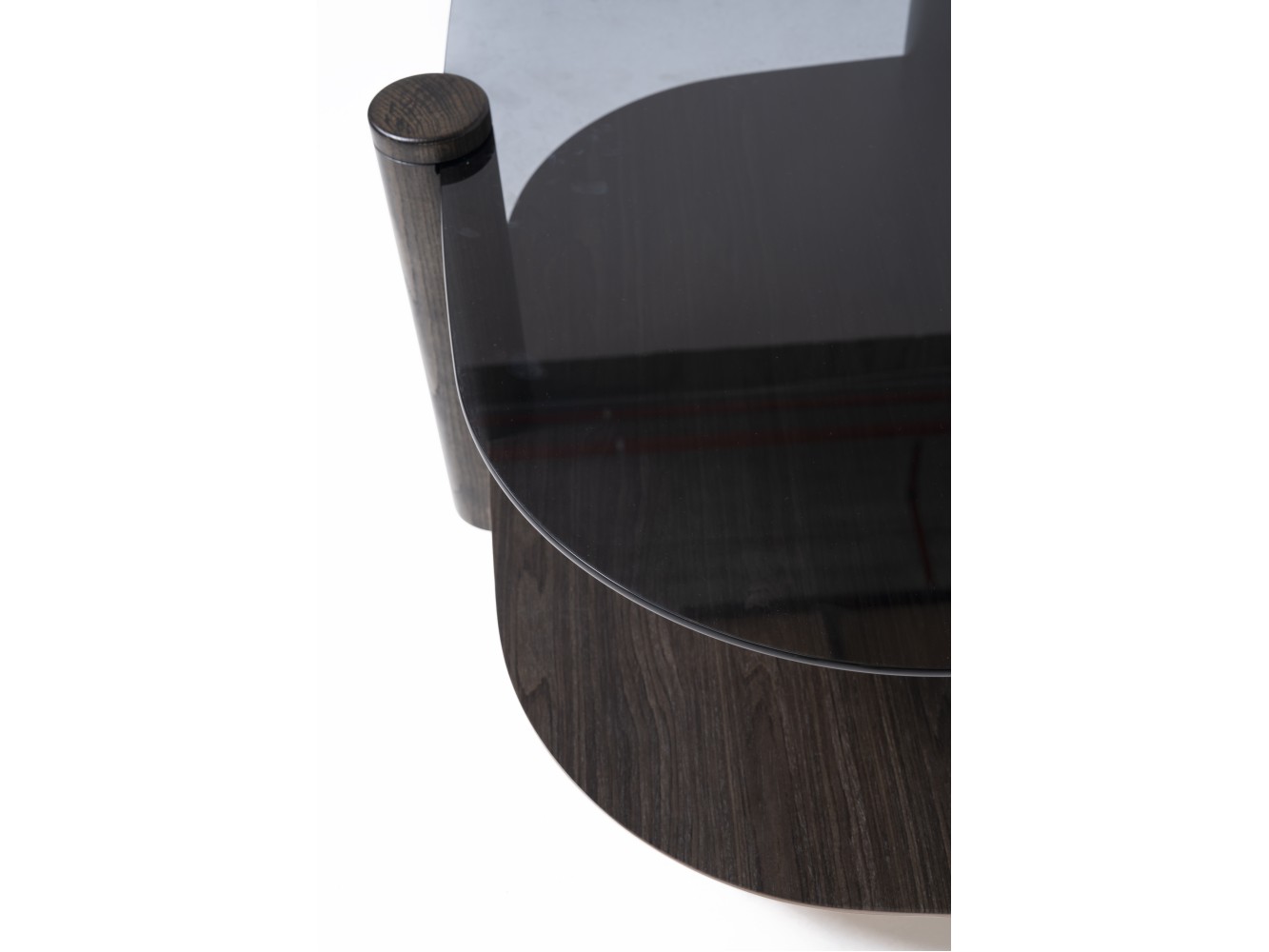 974 - 975 Van Gogh Smoked  Glass Set Of 2