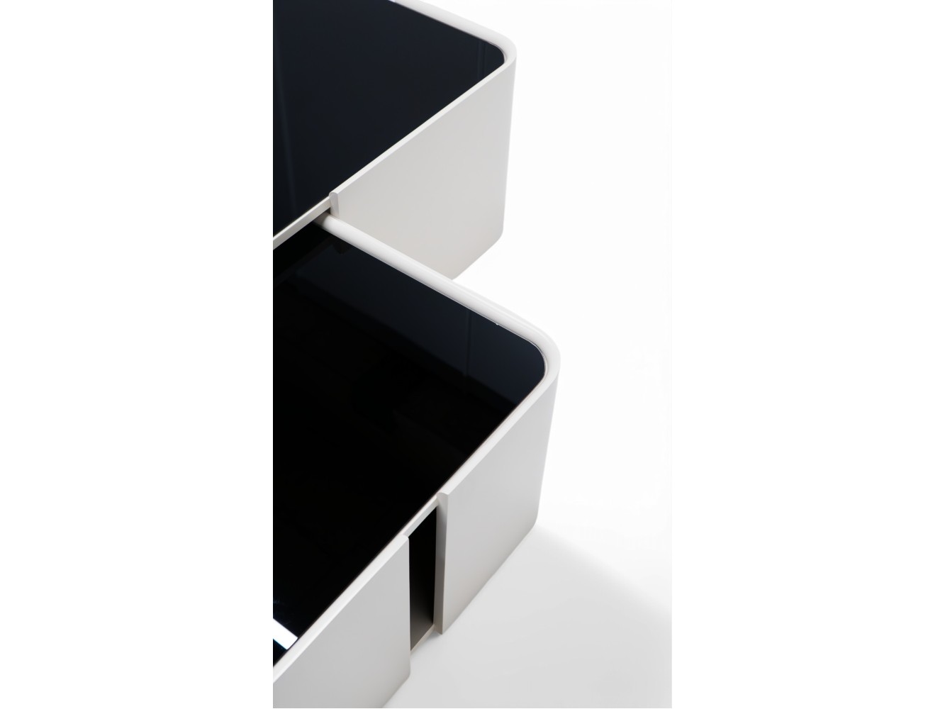 678 Moonstone Black Glass