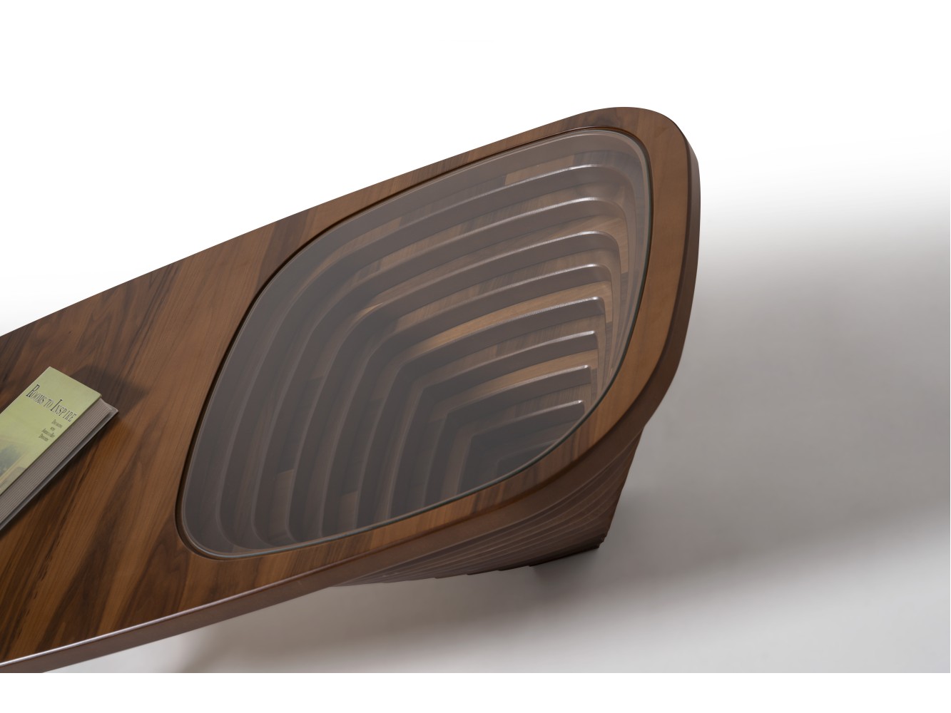 005 Walnut Clear Glass