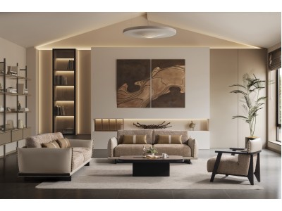 PATEK SECTIONAL AND SOFA SET BY OKAN
