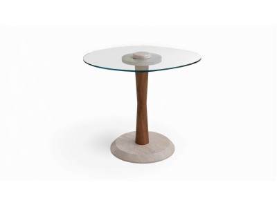 687 Walnut Travertine Set Of 3