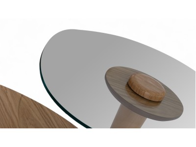 687 Light Oak Set Of 3