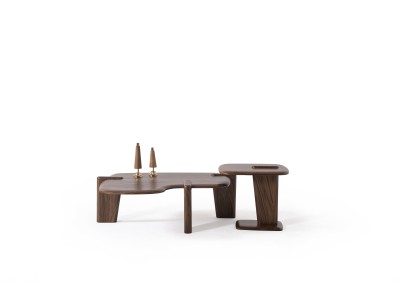 960 - 961 Walnut Set Of 2