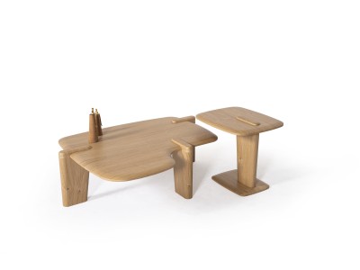 960 - 961 Light Wood Set Of 2