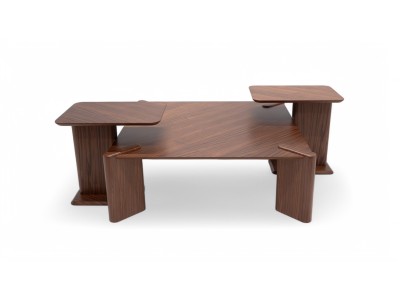 650 - 651 Walnut 1+2 Set