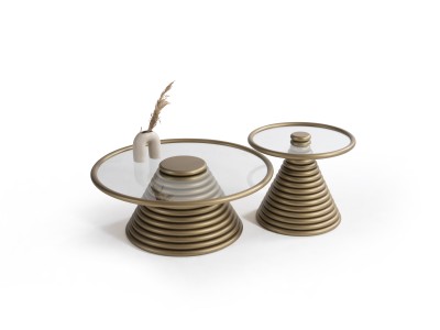 035 - 036 Patina Gold Set Of 2