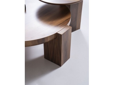 674 - 675 Walnut Set Of 2