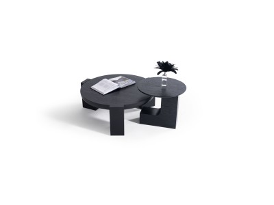 674 - 675 Black Oak  Set Of 2